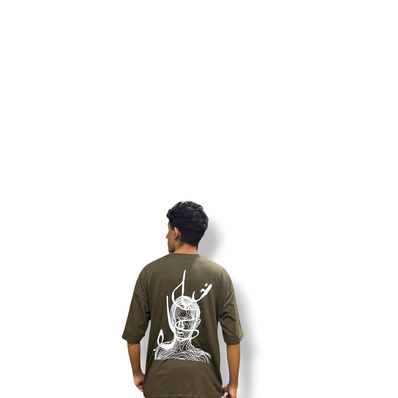 drop shoulder t shirt